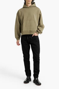 Hoodies Fabricant Fourniture Vente en Gros Personnalisé 100% Coton Sweat à Capuche Élégant et Confortable Tenue Décontractée avec Poche Avant Sweats à Capuche - Product Image 2