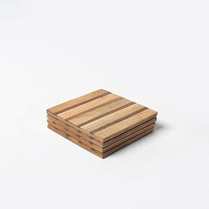 Nouveau sous-verre rond en bois d'acacia à la mode, vente chaude, Design personnalisé, OEM, Sublimation absorbante, noël, Vintage - Product Image 6