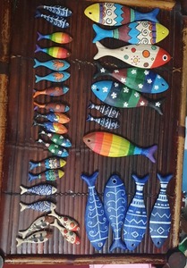 Pescado de madera hecho a mano Diseño Vietnam Exportación Listo Alta calidad Durable Asequible Venta al por mayor Pedidos a granel Competitivos - Product Image 2