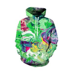 Sudaderas con capucha de sublimación de manga larga con estampado personalizado de último diseño para adultos, ropa de otoño con bolsillo transpirable, talla 6XL - Product Image 2