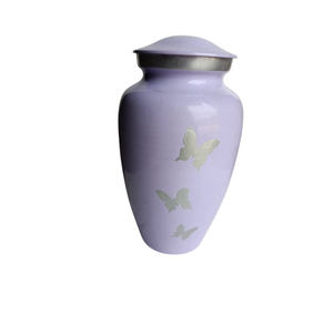<b>Prime</b> Quality Metal With Butterfly Print Cremation Urns Home Decor Human Ashes Adult Cremation Urns For Human Ashes Urns On-Sale - Product Image 1