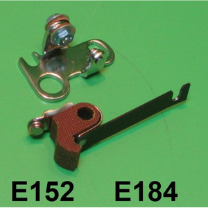 Puntos de contacto Dansi para Lambretta LI S1 / S2 / S3 (modelo de 1962) + Lui50 - Product Image 1