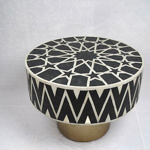 MEUBLES DE FINITION TRADITIONNELS LUKS INLAY BONE Meuble de finition Design moderne Armoire en os véritable avec 7 tiroirs pour vivre LA RÉALITÉ FAIT À LA MAIN - Product Image 6