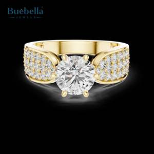 Bague de fiançailles originale Offre Spéciale en argent sterling 925 plaqué or 18 carats pour homme - Product Image 1