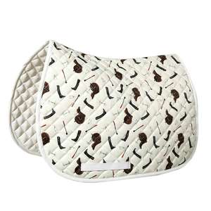 Almohadilla de sillín de sublimación multiusos con diseño único de cabestros de cuero - Product Image 6