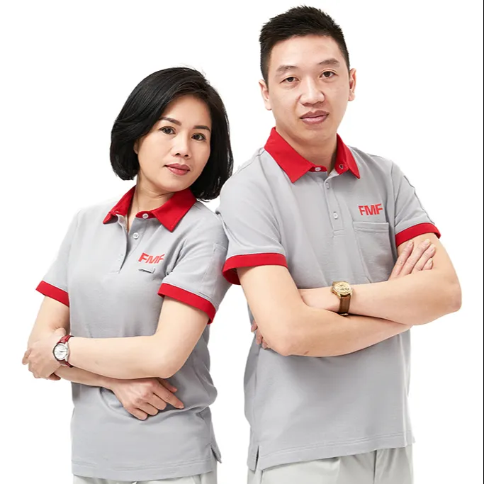OEM/ODM Service - Polyester Cotton Short Sleeve Polo T Shirt For Both Men And Women - From Vietnam Verified Manufacturer