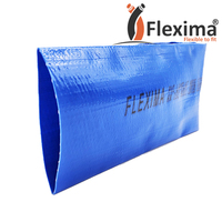Fabricant de tuyaux durables à plat en PVC bleu 3 pouces haute pression flexible écologique 4 bars irrigation par lavage à contre-courant eau agricole