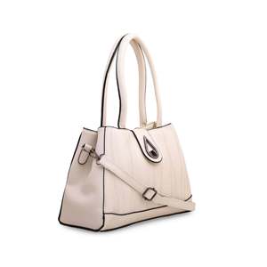 Luxe Beige P35878 Sac À Main Formel Diamant Chaîne Décorations Deux Poignées Casual Fourre-Tout Mini Sac Ouvert Cartable Broderie Imprimer - Product Image 2