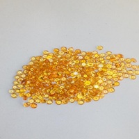 Batu Permata Garnet Alami Warna Oranye Bersertifikat IGI Kualitas AAA Tidak Dipanaskan 250/cts