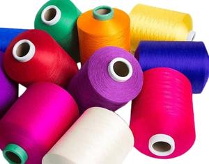 300/72 High Tenacity <b>Polyester</b> Dyed Fancy Lurex <b>Yarn</b> MS & ST Type Embroidery Metallic <b>Yarn</b> - Product Image 4