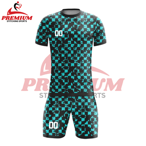 Custom High Quality Football Team T-shirts Soccer Wear Football Uniform <b>Set</b> Football Uniform Kit Soccer Uniforms Soccer Jersey - Product Image 3