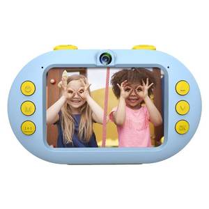Cámara Compacta para Niños Realikids de 16Mpx con Cable Impermeable Azul y Amarillo ARKCWBL - Product Image 5