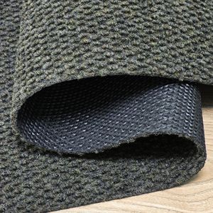 Tapis d'entrée en feutre Popcorn, absorbant l'humidité, avec support antidérapant en TPR, 50x80 cm, beige - Product Image 5