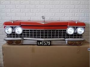 Décoration murale rétro tendance en fer, décoration murale 3D, décoration de bar en forme de voiture - Product Image 4