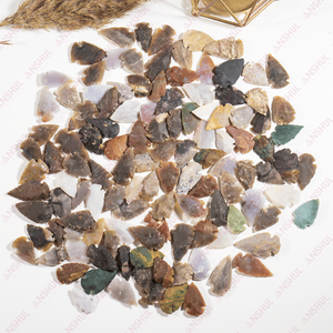 Puntas de Flecha de Piedra Natural Tallada al por Mayor, Calidad Premium, 1 Pulgada, Cristal Puro, Ecológicas, para Decoración y Meditación - Product Image 3