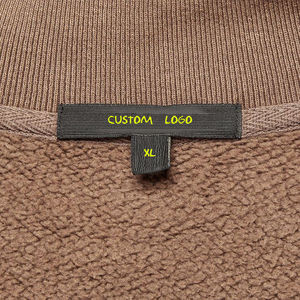 เสื้อสเวตเตอร์สีกากีสำหรับผู้ชายเสื้อสเวตเชิ้ตผ้านุ่มใส่สบายใส่สบายใส่สบายเหมาะสำหรับใส่ในฤดูหนาว - Product Image 4