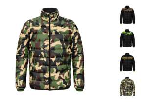 Veste matelassée à col montant pour hommes pour l'hiver meilleure qualité bon marché OEM Service personnalisé fabrication design vente en gros pour hommes - Product Image 3