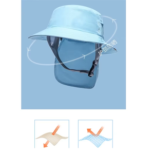 Chapeau de soleil imperméable personnalisé, chapeau de soleil, protection UV, chapeau de surf pour adulte, produit de saison estivale - Product Image 6