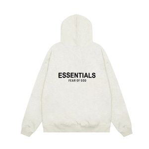 Unisex Essential Pullover <b>Hoodie</b> Custom 100% Cotton French Terry High Quality Winter <b>Fleece</b> with Front Logo Loose Fit for Men - Product Image 4