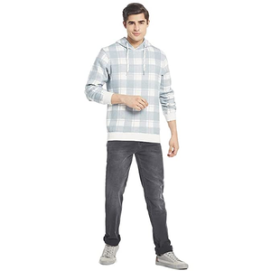 Sudaderas con capucha a rayas de diseño personalizado para hombre, sudaderas de punto a la moda con la última impresión, opciones de talla grande disponibles - Product Image 2