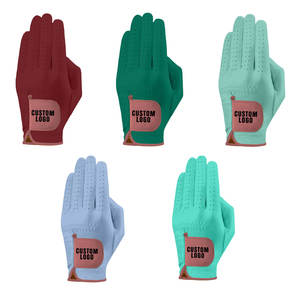 Acheter Qualité Premium Meilleure Vente Main Gauche Adulte Gants De Golf Logo Personnalisé Élégant En Peau De Mouton Multi Couleurs Gants De Golf - Product Image 6