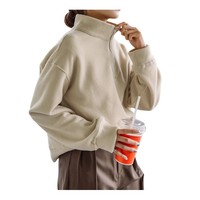 Pull en cachemire 100% pour femmes, col roulé zippé, robe longue pour femmes, vêtements en gros pour femmes, fabriqué en Inde
