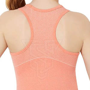 Venta caliente de tallas grandes de las mujeres de color personalizado básico camiseta sin mangas transpirable estilo casual venta en línea - Product Image 5