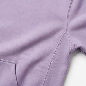 Sweat-shirt à capuche surdimensionné en coton doux, imprimé dessin animé personnalisé, brodé, teint uni, pour homme, vêtement décontracté, couleur personnalisée - Product Image 5