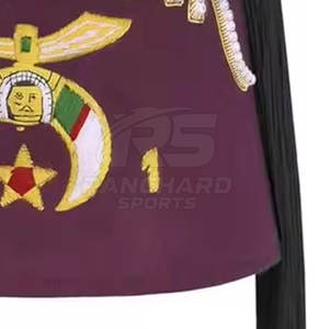 Chapeau Fez avec broderie maçonnique pour les cérémonies, chapeau Fez maçonnique de qualité supérieure, chapeau Fez Shriner brodé, chapeau Fez Shriner traditionnel - Product Image 4