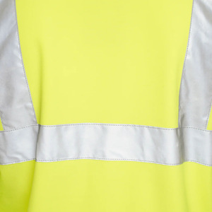Hot Sale Yellow / Navy Two Tone Thermal High Visibility Waterproof <b>Hi</b> <b>Vis</b> Reflective Safety <b>Softshell</b> <b>Jacket</b> - Product Image 5