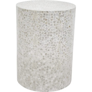 Nightstand Mother of Pearl Inlay Side End Table New Design Mother of Pearl End Stool Decorative Accent Stool Furniture - Product Image 2