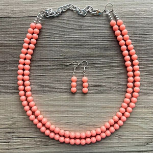 Meilleure vente Collier chaîne en résine vintage unique pour femmes et filles Design de perles tendance pour mariage - Product Image 1