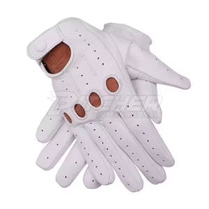 Gants en cuir pour hommes de qualité supérieure Doublure chaude Design élégant Écran tactile Écologique Léger Décontracté Hiver Utilisation extérieure - Product Image 6