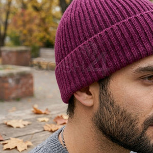 Made in Pakistan 100% <b>Wool</b> Jacquard <b>Beanies</b> Top Selling Best Quality Custom Logo Design Unisex <b>Beanie</b> in Cheap Price - Product Image 6