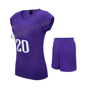 Maillots de crosse réversibles personnalisés 100% ensemble uniforme de crosse en polyester avec sublimation vêtements de volley-ball - Product Image 6