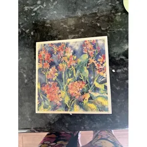 Maui Pacifica 2004 Firmado Sherri Reeve Azulejo de Arte de cerámica decorativo 6Ó X 6Ó Accesorios de azulejos - Product Image 1