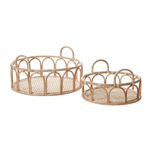 Bandeja Redonda Básica de Ratán, Diseño Atemporal de Ratán 100% Natural para Mesa, Decoración del Hogar, Venta al por Mayor desde Vietnam - Product Image 5