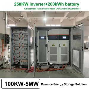 Sistema de Almacenamiento de Energía Híbrido OEM de 50-100KW para Tiendas, Batería Solar Industrial y Comercial de 200KWH, 150KW-500KW, Refrigeración Líquida Lifepo4 - Product Image 3