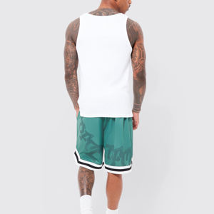 Pantalones cortos de hombre de la mejor calidad, pantalones cortos lisos para correr, correr, gimnasio, logotipo personalizado, cintura elástica, pantalones cortos de lana con logotipo y diseño personalizados - Product Image 4