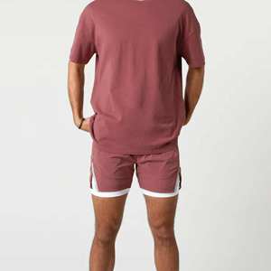 Gimnasio Deportes Fitness Pantalones cortos de compresión Cintura elástica Patrón sólido Trajes de baño para hombres Ropa de gimnasio Pantalones cortos para hombres - Product Image 5