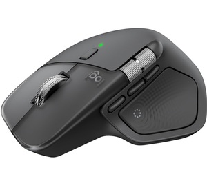 In Stock MX Master 4, Ergonomic Wireless <b>Mouse</b> with Advanced Performance Haptic Feedback, Ultra-Fast Scrolling, USB-C Charging - Product Image 1