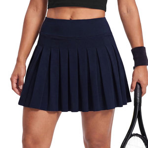 Faldas de Tenis al Por Mayor para Mujer, Tela Suave, Diseño Plisado, Ligeras, Cómodas, Estilo de Movimiento Fácil, Largo hasta la Rodilla - Product Image 1