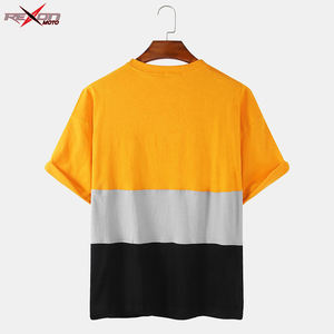 Nuevo diseño OEM de alta calidad 100% algodón ajuste suelto impreso en blanco hombres camiseta de gran tamaño Streetwear camisetas para hombres - Product Image 2