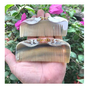 Auténtico peine de cuerno de búfalo hecho en Vietnam suministrado por el exportador que garantiza estándares consistentes y un servicio confiable a nivel mundial - Product Image 5
