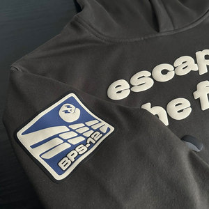 Low Price Eco Friendly Heavyweight Cotton <b>Men's</b> <b>Hoodie</b> Oversized Custom Print Luxury <b>Hoodie</b> - Product Image 4