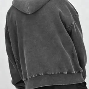 Sudaderas con Capucha Estampadas Personalizadas, Impresión Digital, Estilo Holgado, Lavado Ácido, Gruesas para Otoño, Venta al por Mayor, Sudaderas con Capucha con Estampado Completo, Ropa Urbana - Product Image 3