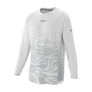 เสื้อยืดแขนยาวสำหรับวิ่งเทรลสำหรับผู้ชาย สีขาวดูนไวท์ - Product Image 1