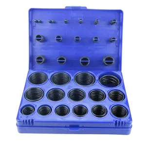 Blue JIS P&G 382PCS O Ring Kit Repair Box Durable And Oil-resistant NBR O Rings