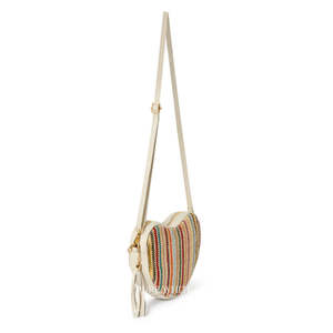 Sac à main élégant en forme de cœur avec pompon et fermeture éclair - PS644 - Product Image 2