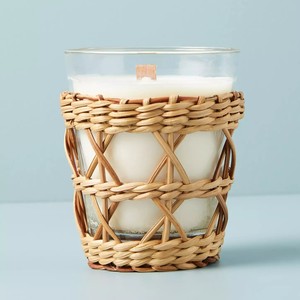 Portavelas de vidrio nórdico más vendido, cubierta resistente al calor, tejido antideslizante, soportes de jacinto de agua para velas - Product Image 6